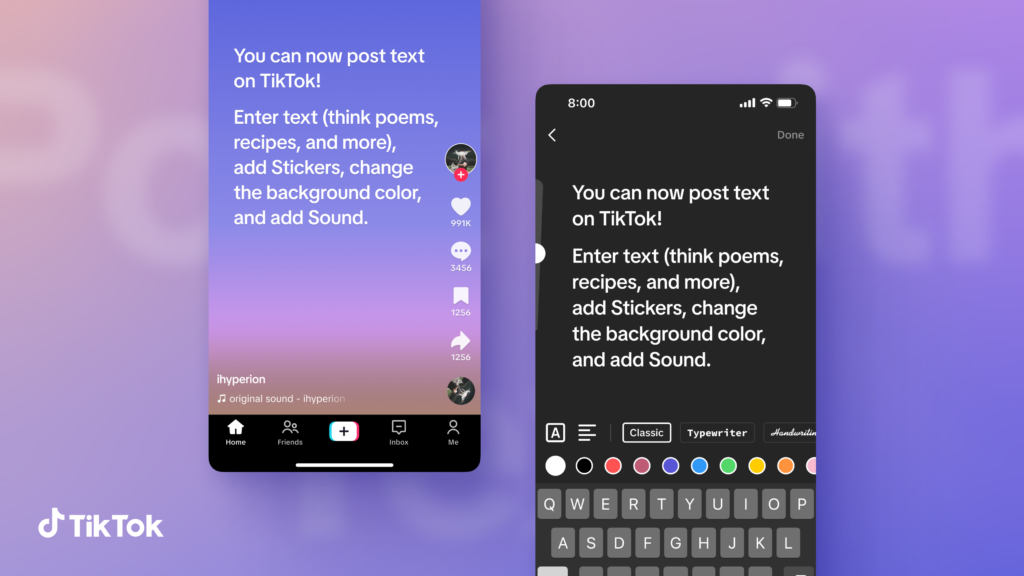 TikTok Introduces Text Posts for Users