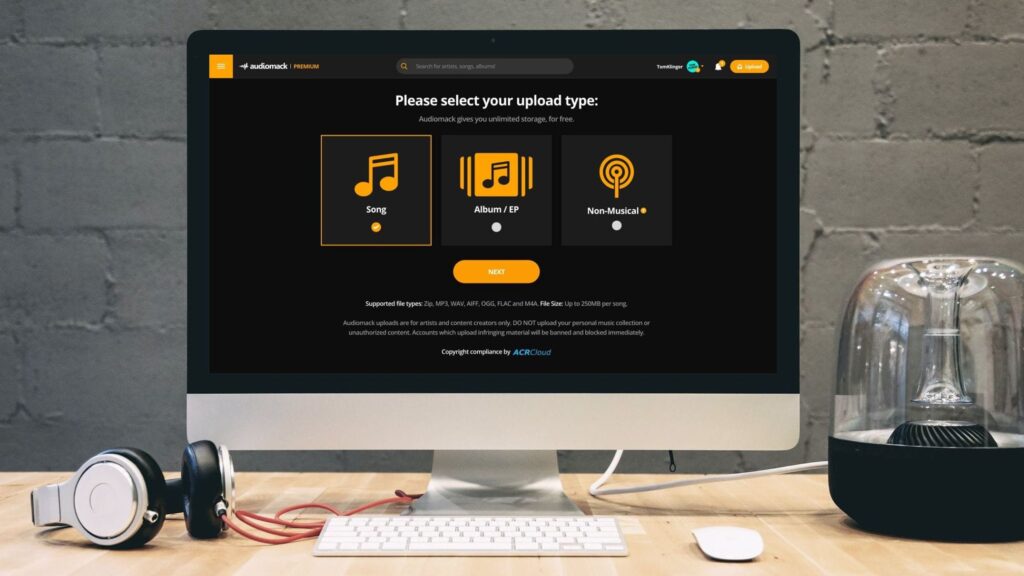 How to Upload a Song on Audiomack