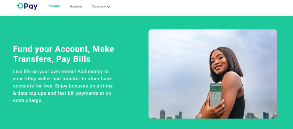 OPay simplifies the process of money transfers, allowing users send and receive funds with ease.
