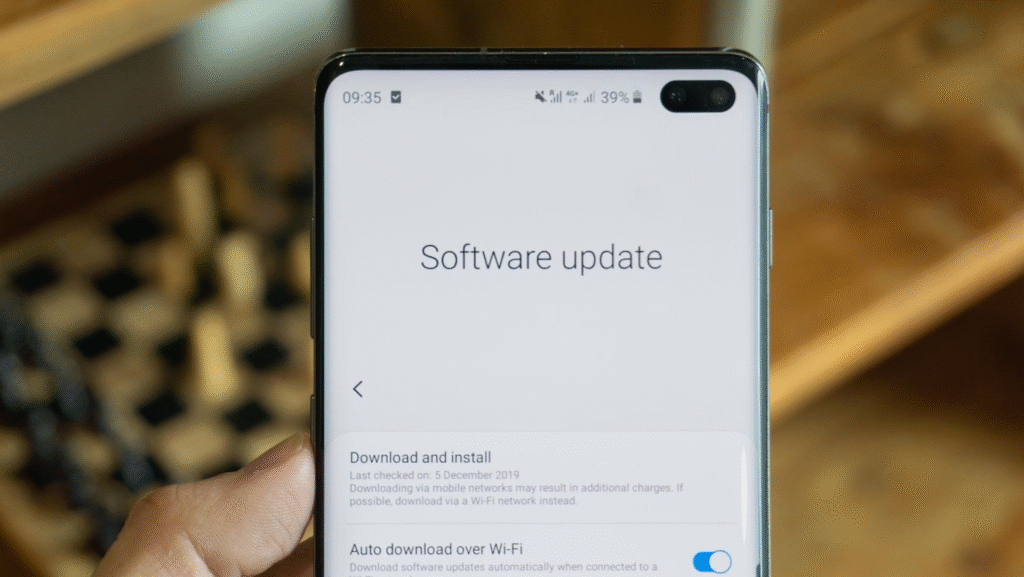 Samsung software update