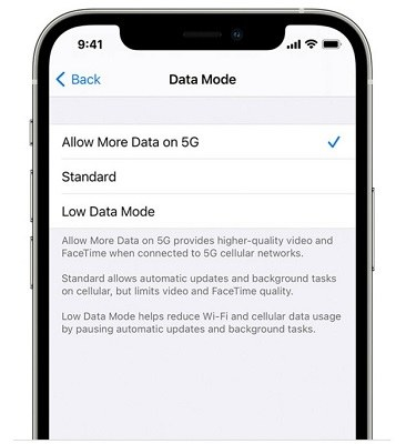 Mobile Data Finishing So Fast on iPhone
