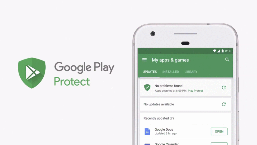Google Play Protect - Stop Ads From Popping Up on Android Phone