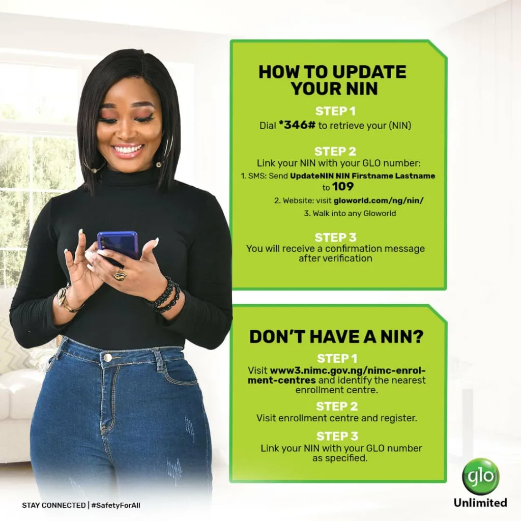How to Link NIN to Glo Number