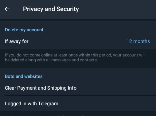 How to Delete Your Telegram Account