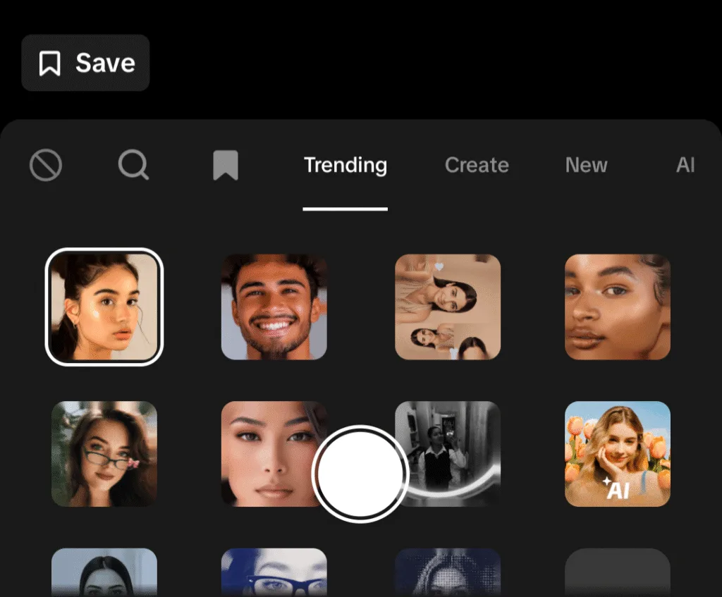 TikTok’s “Time Travel” Filter