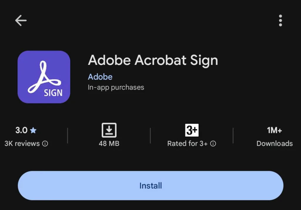 Adobe Acrobat - How to Sign a PDF File on  Mobile