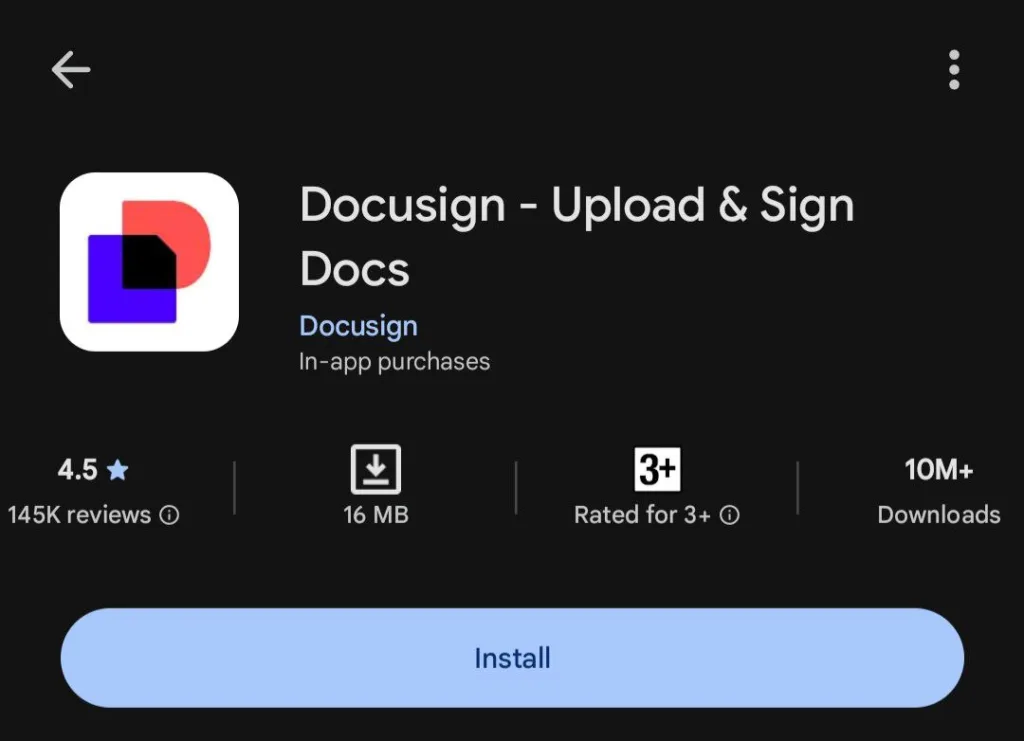 Docusign - How to Sign a PDF File on  Mobile