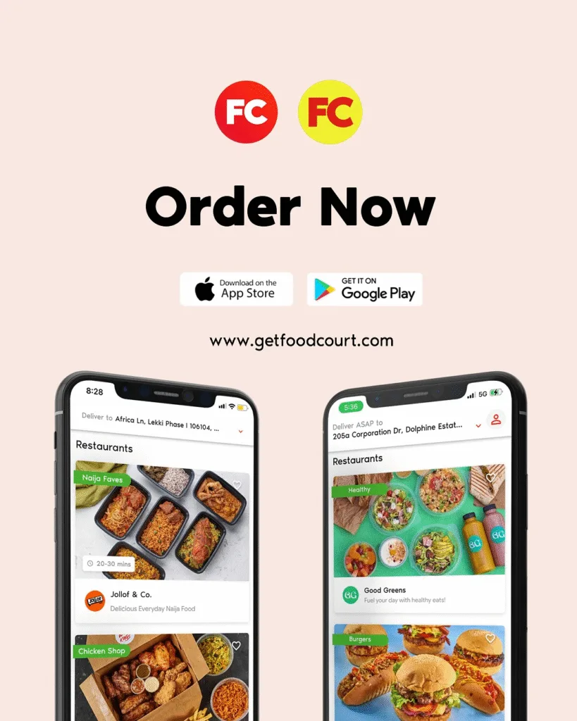 FoodCourt: Food Delivery Apps Nigerians Use Every Day