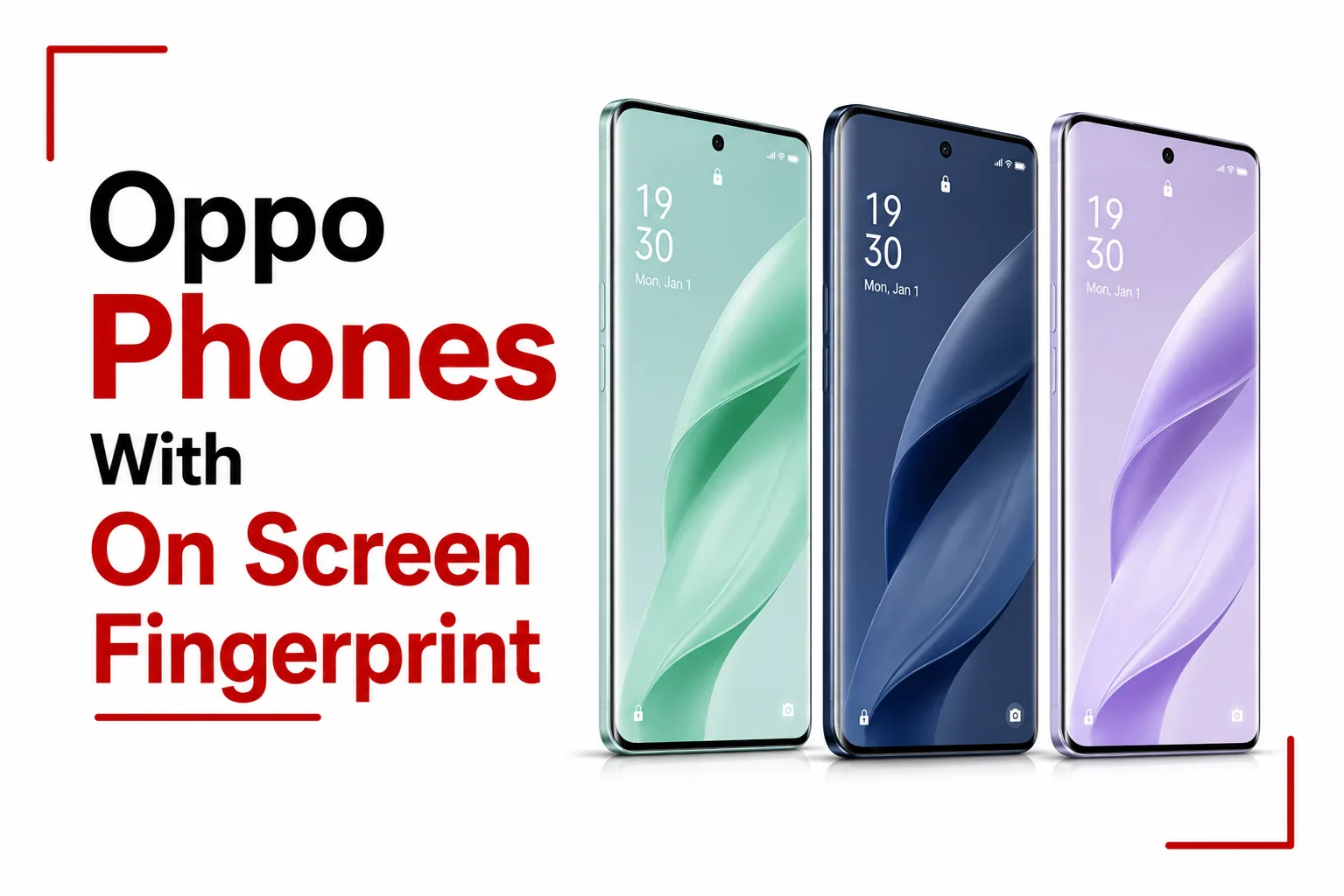 Top 10 Oppo Phones With On Screen Fingerprint