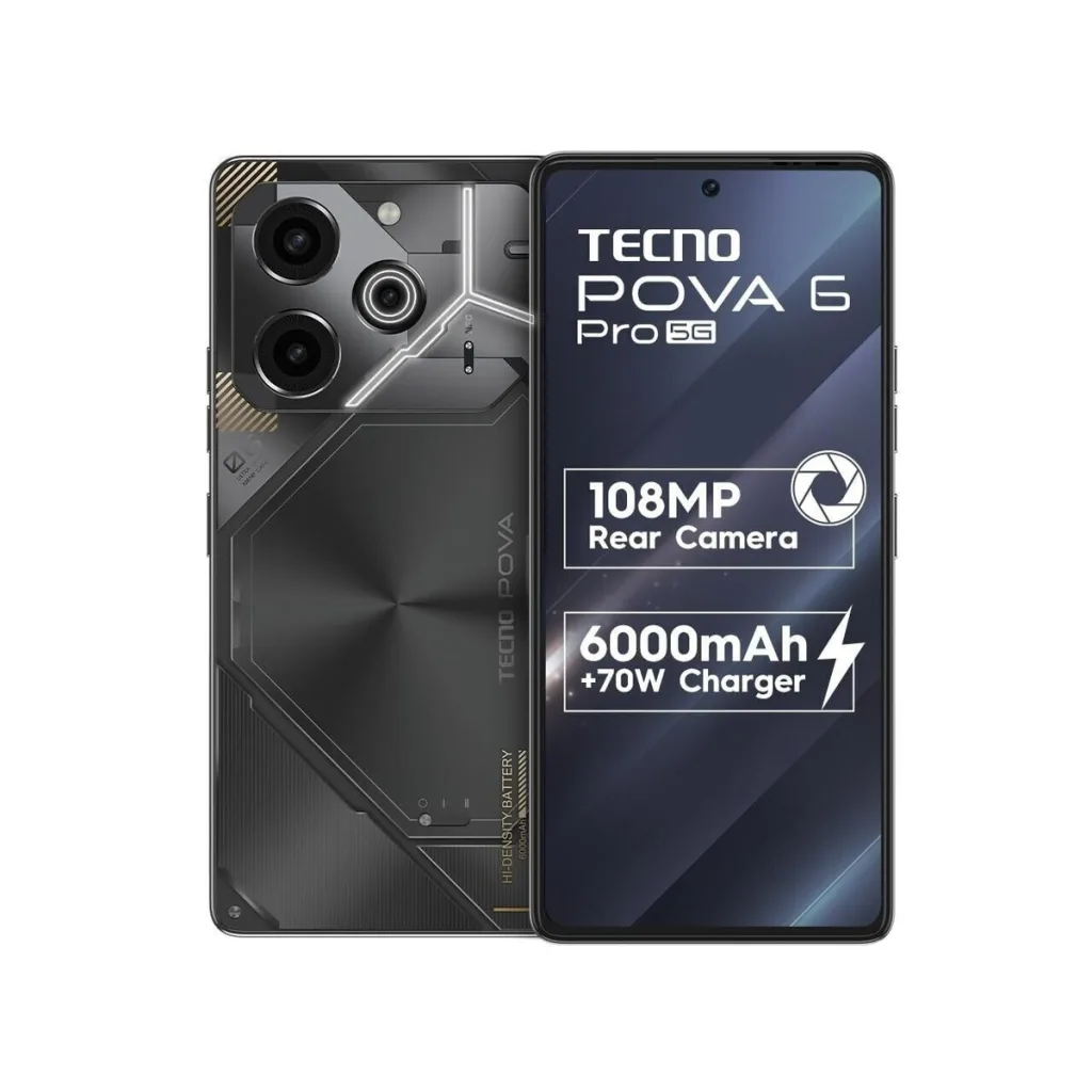 TECNO Pova 6 Pro 5G - TECNO Phones with On Screen Fingerprint