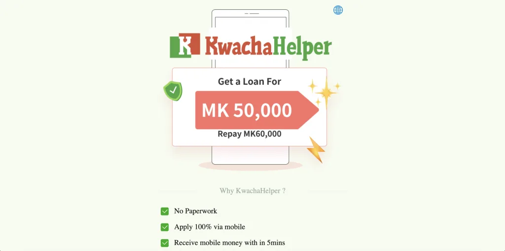 KwachaHelper - Loan Apps in Malawi