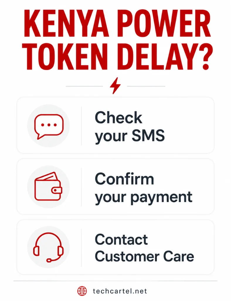 Kenya Power Token Delayed