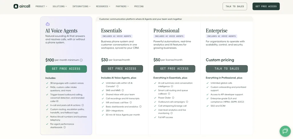 Aircall - Best Cloud Call Center Software