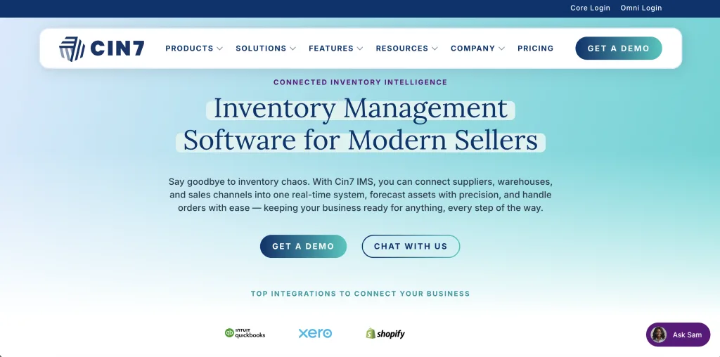 Cin7 - Best B2B E-commerce Inventory Management Software