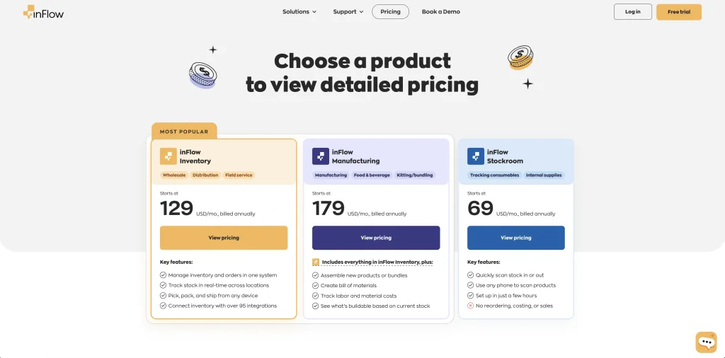 inFlow Inventory - Best B2B E-commerce Inventory Management Software